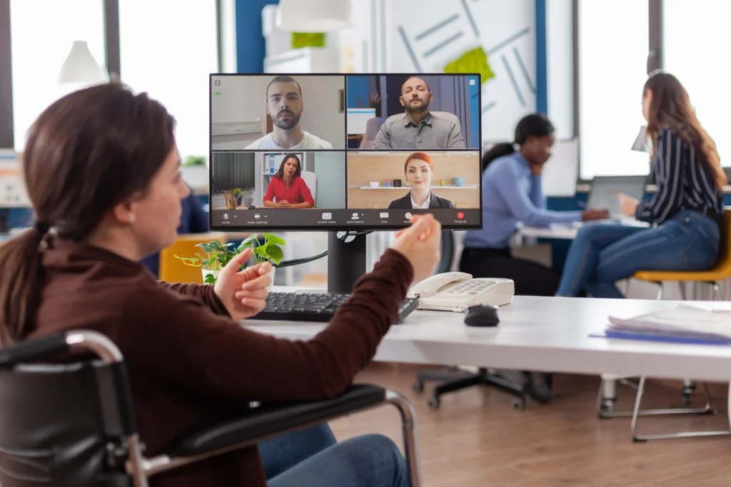remote marketing team