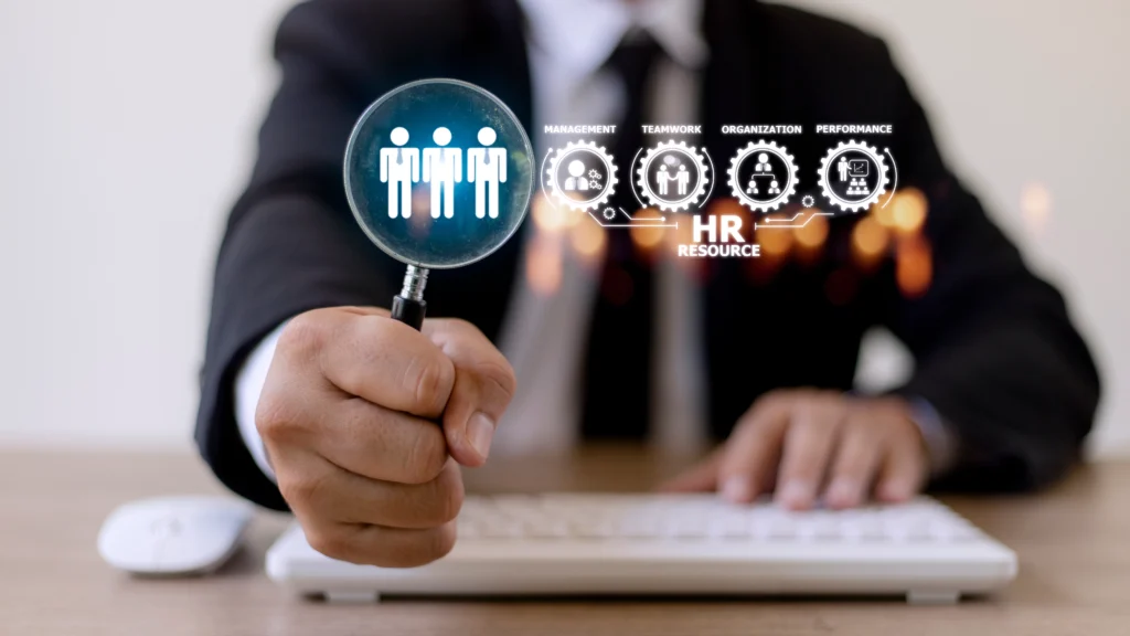 HR professional managing recruitment and talent selection processes