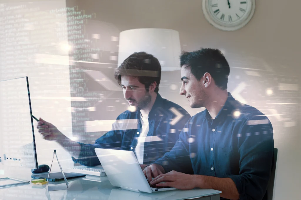 person working html computer 1