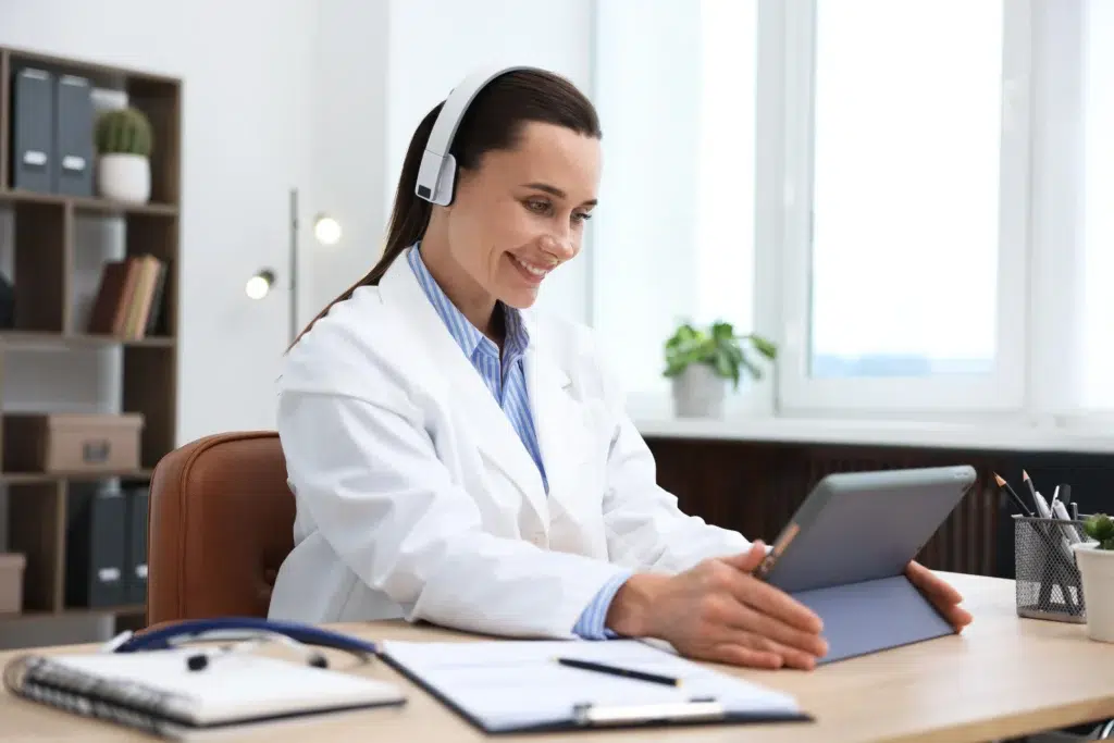 The 99212 CPT Code Explained: What It Means for Your Practice's Revenue Cycle 3 Healthcare provider conducting a telehealth visit under 99212 CPT code guidelines.