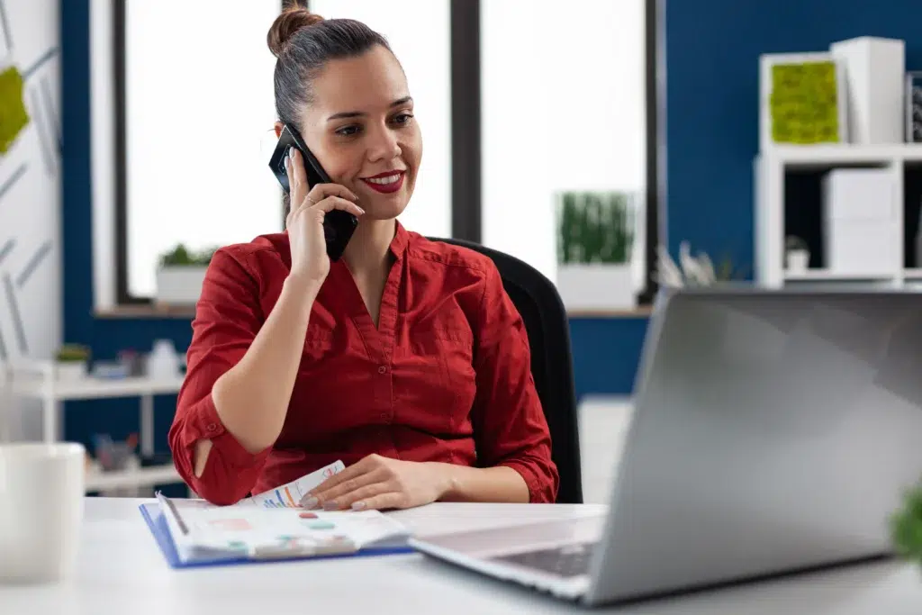 The 99213 CPT Code Strategy: Balancing Clinical Accuracy with Maximum Practice Revenue 3 Practice manager reviewing 99213 CPT code reimbursement rates during a consultation with Vinali Group