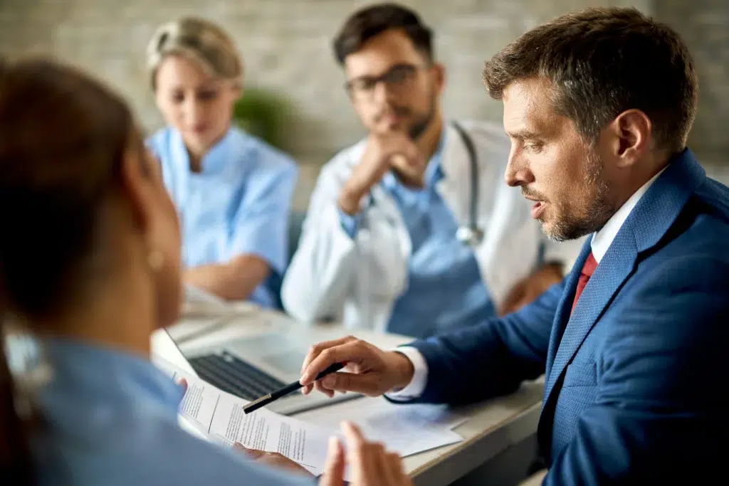 Healthcare leaders evaluating HIPAA violations risk
