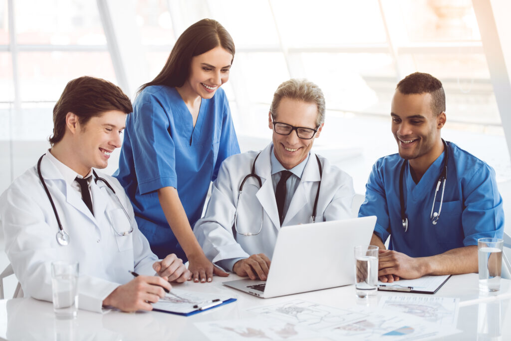 What Medical Billing Companies Do and How to Choose the Right One in 2026 2 Healthcare team reviewing options from medical billing companies in a hospital setting