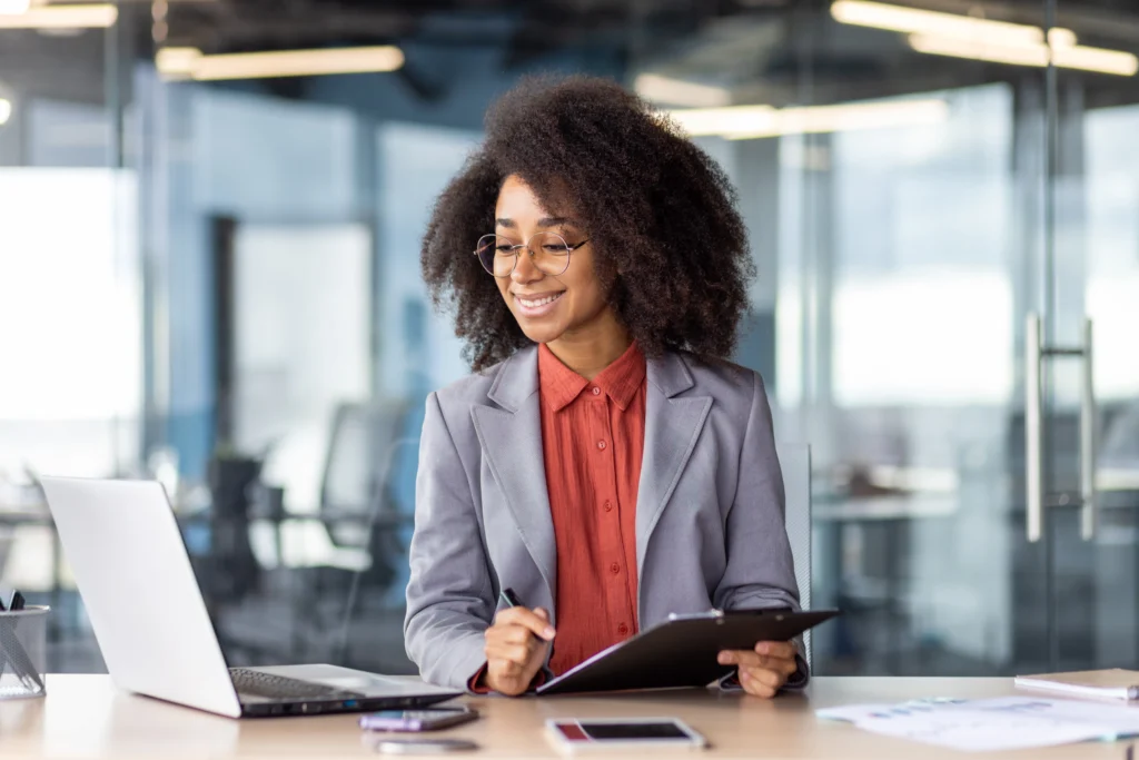 What an Accounts Receivable Specialist Does in Healthcare And Why Outsourcing This Role Protects Your Revenue 2 Professional AR specialist working at her desk, managing outsource accounts receivable workflows for a U.S. healthcare practice
