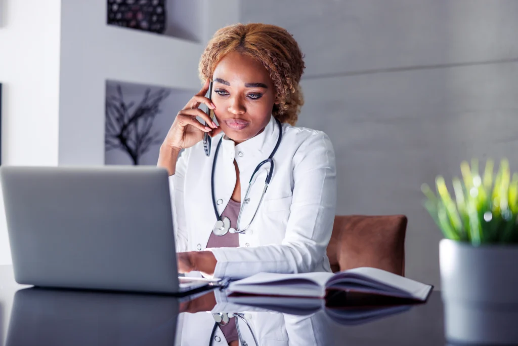 Questions to Ask Outsourcing Companies for RCM and Healthcare Services 3 Physician evaluating outsourcing companies for healthcare RCM and medical billing services