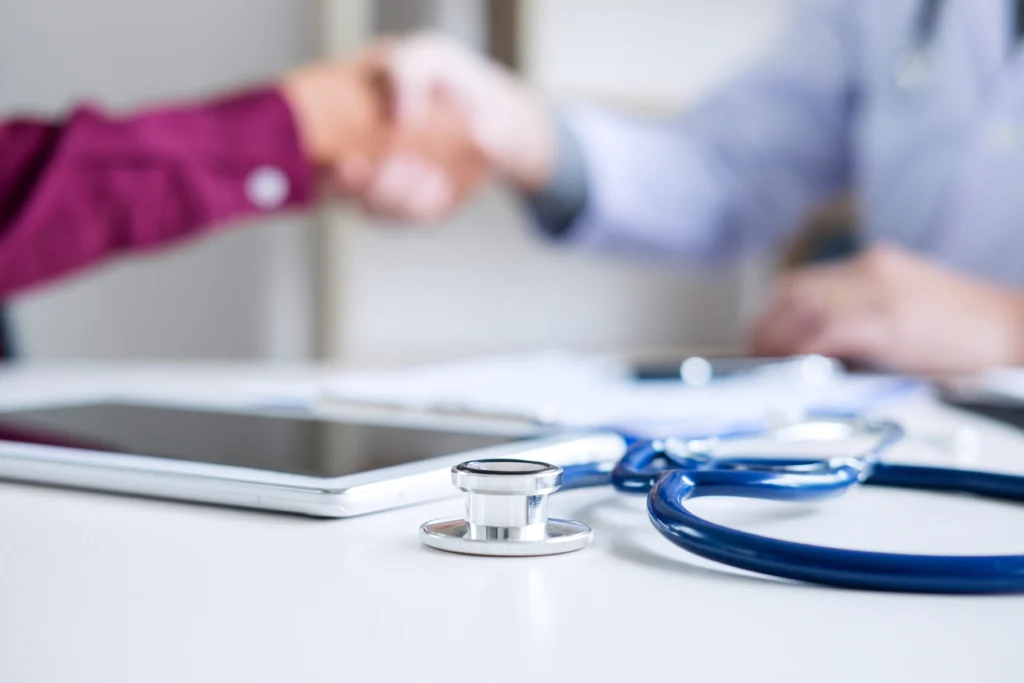 Looking to Outsource Prior Authorization Services? 1 Healthcare team collaborating on prior authorization outsourcing services